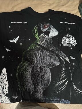 Wolves Club Graphic Bane Black Tee